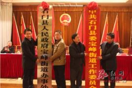 寶峰街道[湖南省常德市石門縣寶峰街道]