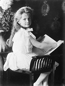1906年一張瑪麗亞正式的肖像