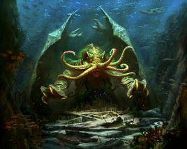 克蘇魯神話[小說家洛夫克拉夫特創立的傳說體系]