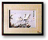 手工羽毛貼畫 手工羽毛貼畫