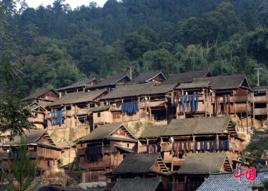 侗族四合木樓 侗族四合木樓