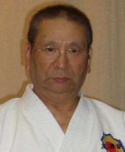 河野安雄館長 (空手道九段范士, Yazoo Kawano )
