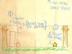 《蠟筆物理學》 遊戲