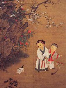 冬日嬰戲圖 冬日嬰戲圖