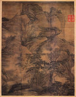 《陳卓萬松高樓圖軸》 《陳卓萬松高樓圖軸》