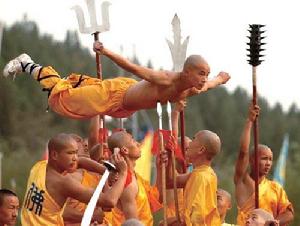 塔溝武校學員訓練