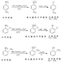 偶氮化合物重氮鹽的性質