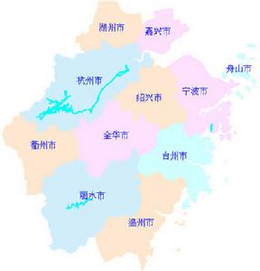 （圖）浙江地圖