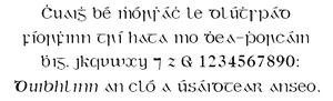 愛爾蘭蓋爾語 愛爾蘭蓋爾語