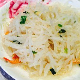 清炒白蘿蔔 清炒白蘿蔔