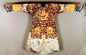 孔雀羽織龍袍 孔雀羽織龍袍