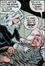 菲利西亞與父親