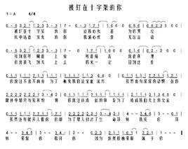 被釘在十字架的你 被釘在十字架的你