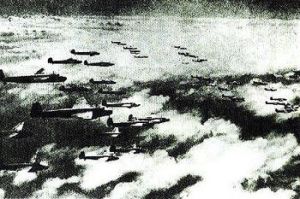 日軍的轟炸