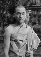 市川昆導演的《緬甸的豎琴》劇照