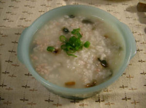 魷魚碎肉粥 魷魚碎肉粥