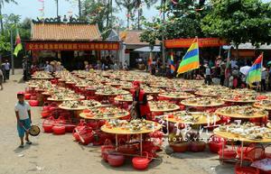 媽祖生日“百雞宴”
