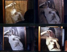 郭潤文油畫技法之間接畫法步驟圖