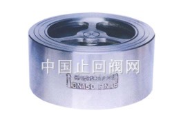 型號：H71H/W 對夾升降式直通止回閥