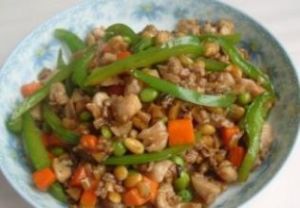 辣椒雙豆炒雞肉 辣椒雙豆炒雞肉