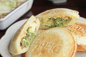 芝士豌豆苗火腿卷 芝士豌豆苗火腿卷