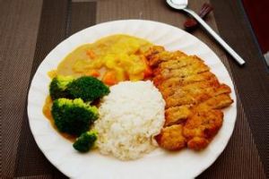 咖喱豬排飯 咖喱豬排飯