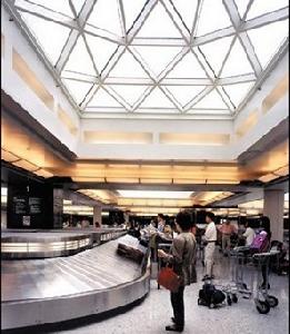 華盛頓機場一角