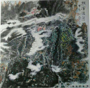 幽溪清遠 作者蔡君