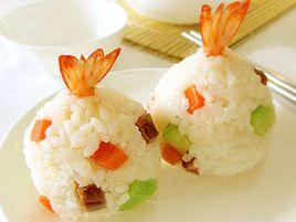鳳尾蝦壽司飯糰
