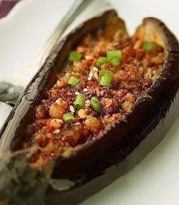 蒜香肉末烤茄子 蒜香肉末烤茄子