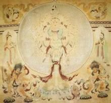 敦煌千手千眼觀音壁畫 敦煌千手千眼觀音壁畫