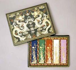 清胡開文制大富貴亦壽考五色墨 清胡開文制大富貴亦壽考五色墨