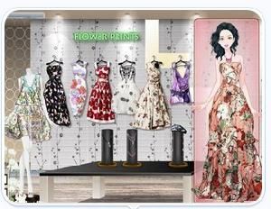 雅致印花裙 雅致印花裙