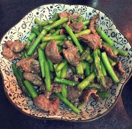 蘆筍炒牛肉 蘆筍炒牛肉
