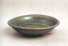 北宋耀州窯青釉印花碟