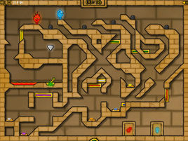 森林冰火人2中文無敵版 森林冰火人2中文無敵版