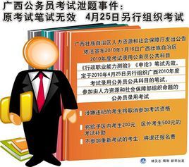 廣西公務員考試泄題事件 廣西公務員考試泄題事件