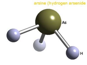 砷化氫3D結構圖