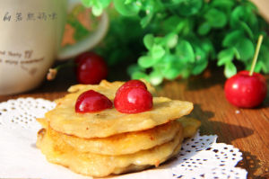 櫻桃香蕉餅 櫻桃香蕉餅