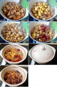 紅棗栗子雞 紅棗栗子雞