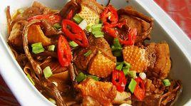 茶樹菇燜鴨 茶樹菇燜鴨