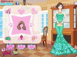 華麗的魚尾裙 華麗的魚尾裙