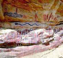 馬里的原始壁畫