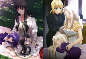 遠坂葵 and 愛麗絲菲爾《FATE/ZERO》