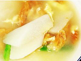 淮山雞蛋湯 淮山雞蛋湯