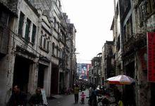 阜民南路相通的騎樓