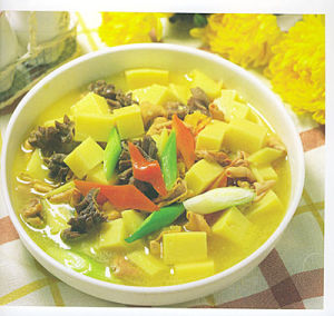 蘿蔔絲雞茸羹 蘿蔔絲雞茸羹