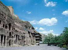 雲岡石窟風光