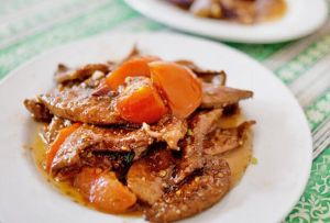 竹林境特色菜南煎肝