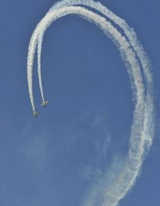 “英國雅皮士特技飛行表演隊”空中表演
